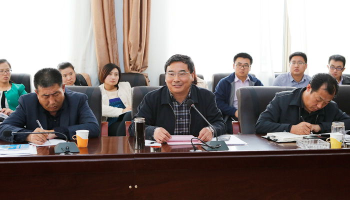 校威廉希尔例会在我院孝义校区召开