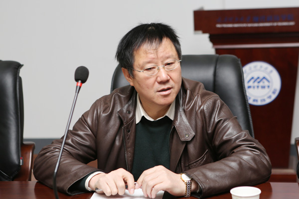 吕明副校长一行来我院调研指导教学工作