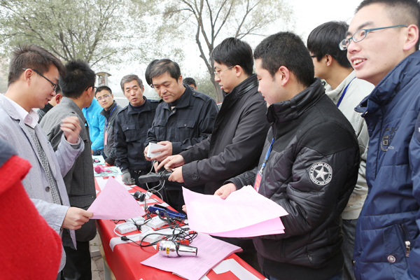 我院积极参加119消防日宣传活动 我院积极参加119消防日宣传活动
