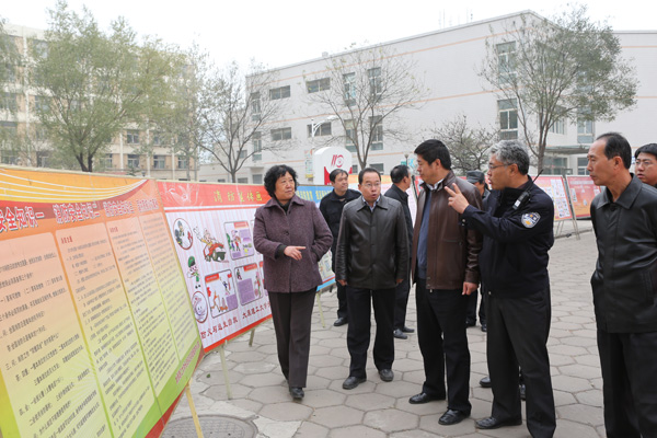 我院积极参加119消防日宣传活动 我院积极参加119消防日宣传活动