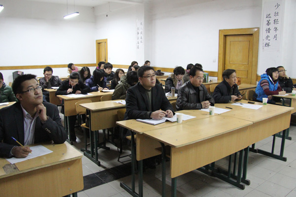 我院召开2012年度千峰校区班主任述职大会 我院召开2012年度千峰校区班主任述职大会