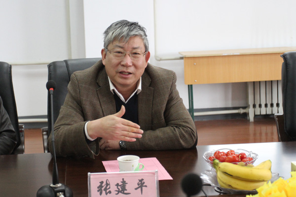 河北科技大学理工学院常务副院长赵志华一行来我院调研 河北科技大学理工学院常务副院长赵志华一行来我院调研