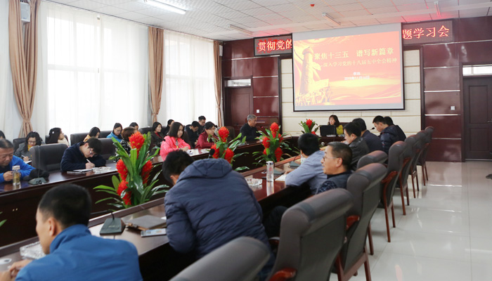 我院召开学习贯彻十八届五中全会精神专题会议 我院召开学习贯彻十八届五中全会精神专题会议