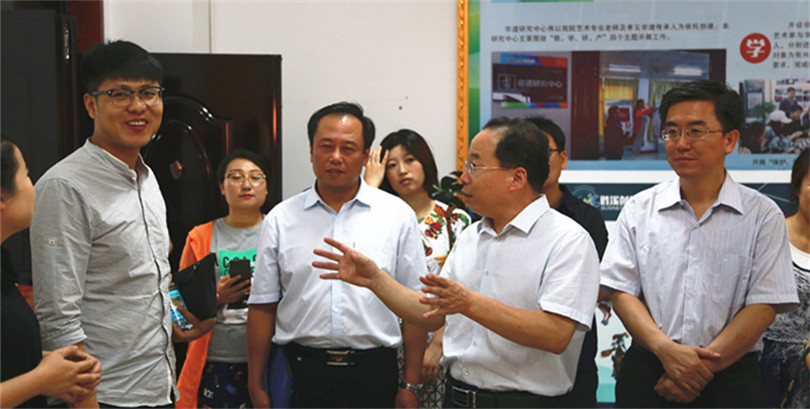 我院迎接省级创业孵化示范基地认定评审 我院迎接省级创业孵化示范基地认定评审
