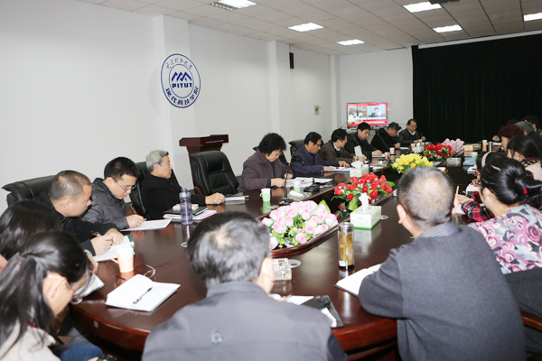 吕明副校长一行来我院调研指导教学工作